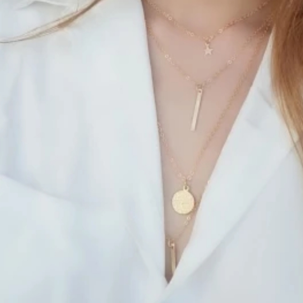 Multilayer Necklace - Picture 2 of 2